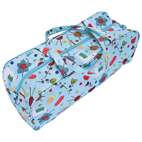 EXCEART Sac de Rangement de Fil Sac Fourre-Tout en Fil à Tricoter à L'aiguille Transportant Un Sac de Fil Organisateur de Stockage de Fil Accessoires de Couture Portables pour Un Usage