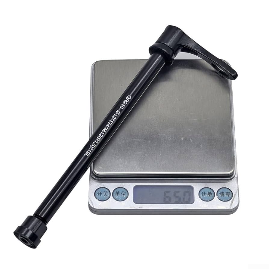 Bike 12x142/148mm Quick Release Thru Axle Skewer Lever With Nut Bike Patrs