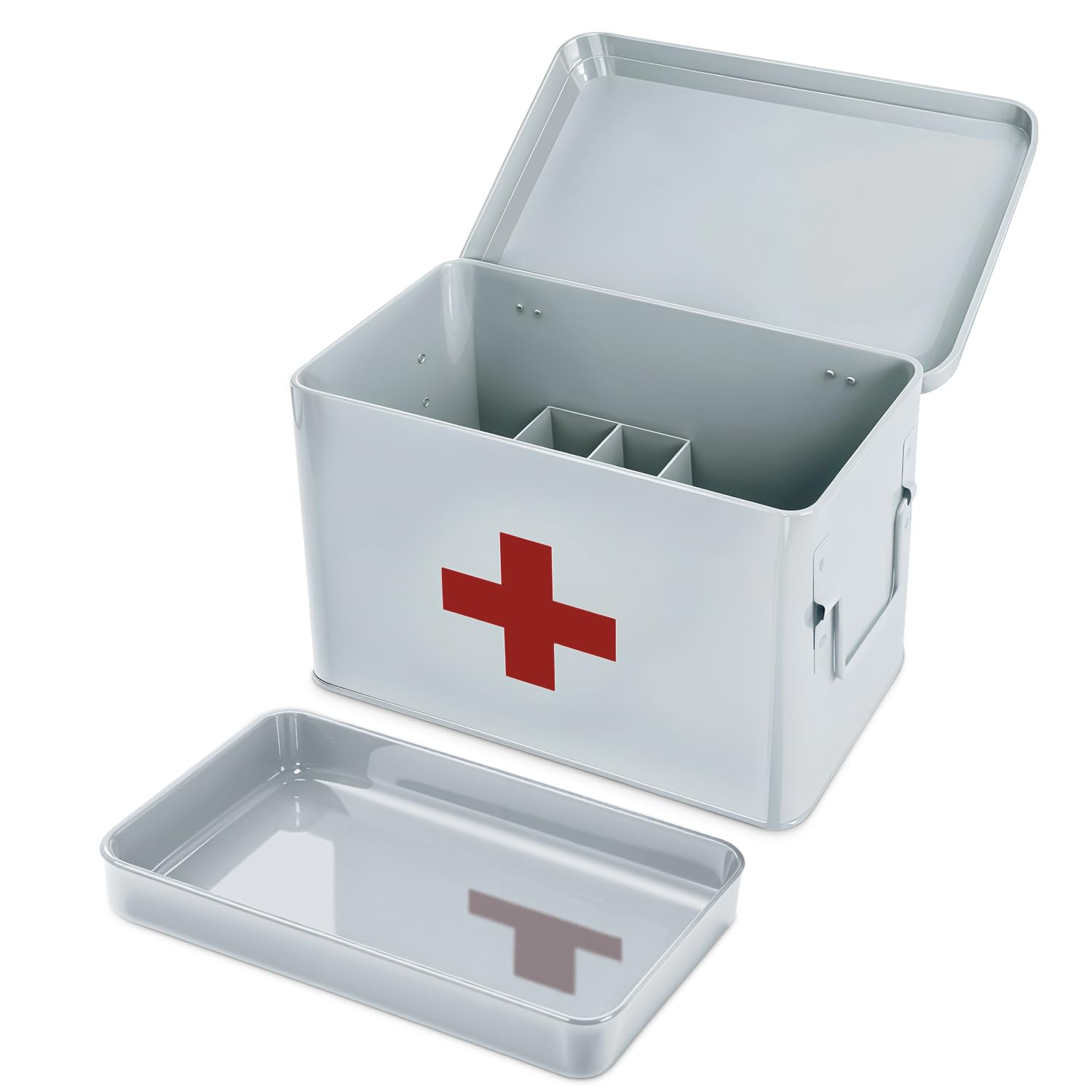 Amazon.com: Plexon First Aid Kit, First Aid Supplies Bin, 8.5