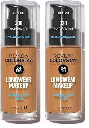 Fond De Teint Hydratant 24h N°330 Bronzage Naturel Colorstay Dry Skin Revlon - vue 8