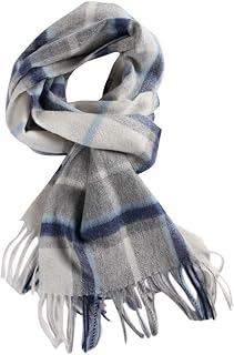 100% Wool scarves for men women, pashmina tartan scarf,Cold Weather Scarf, vertical stripe knit winter scarf