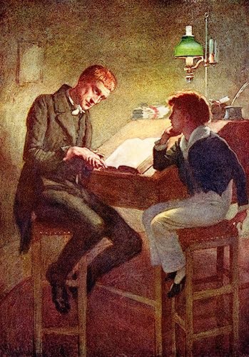 Art tableau David Copperfield par Harold Copping pour sublimer l'ambiance de votre salon