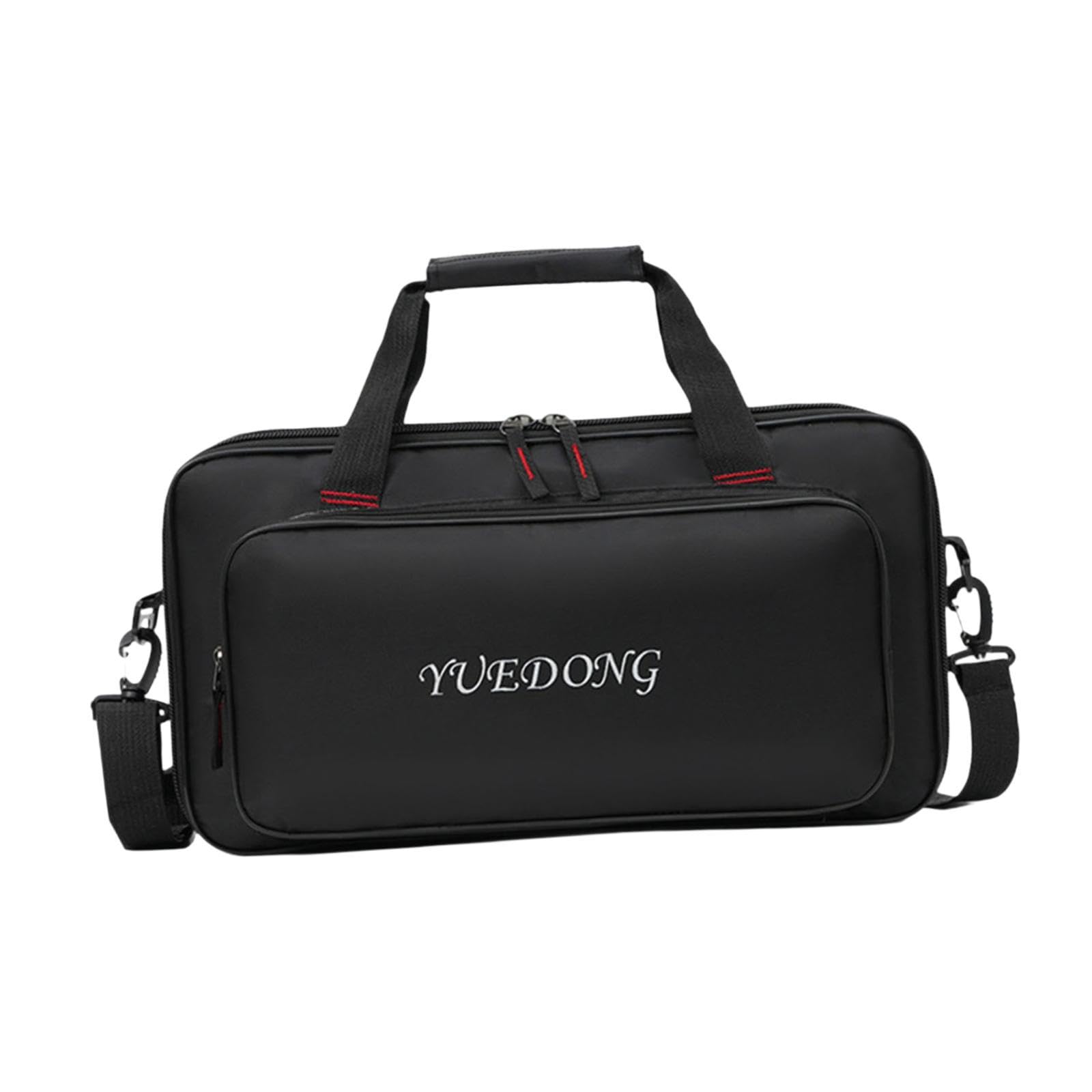 Guitar Pedalboard Tragetasche Board Aufbewahrung Tragetasche Oxford Stoff Wasserabweisend Und Leicht mit Zusätzlichem Schutz für Musiker Unterwegs Pro, 63.5 X 33 X 10.5 Cm
