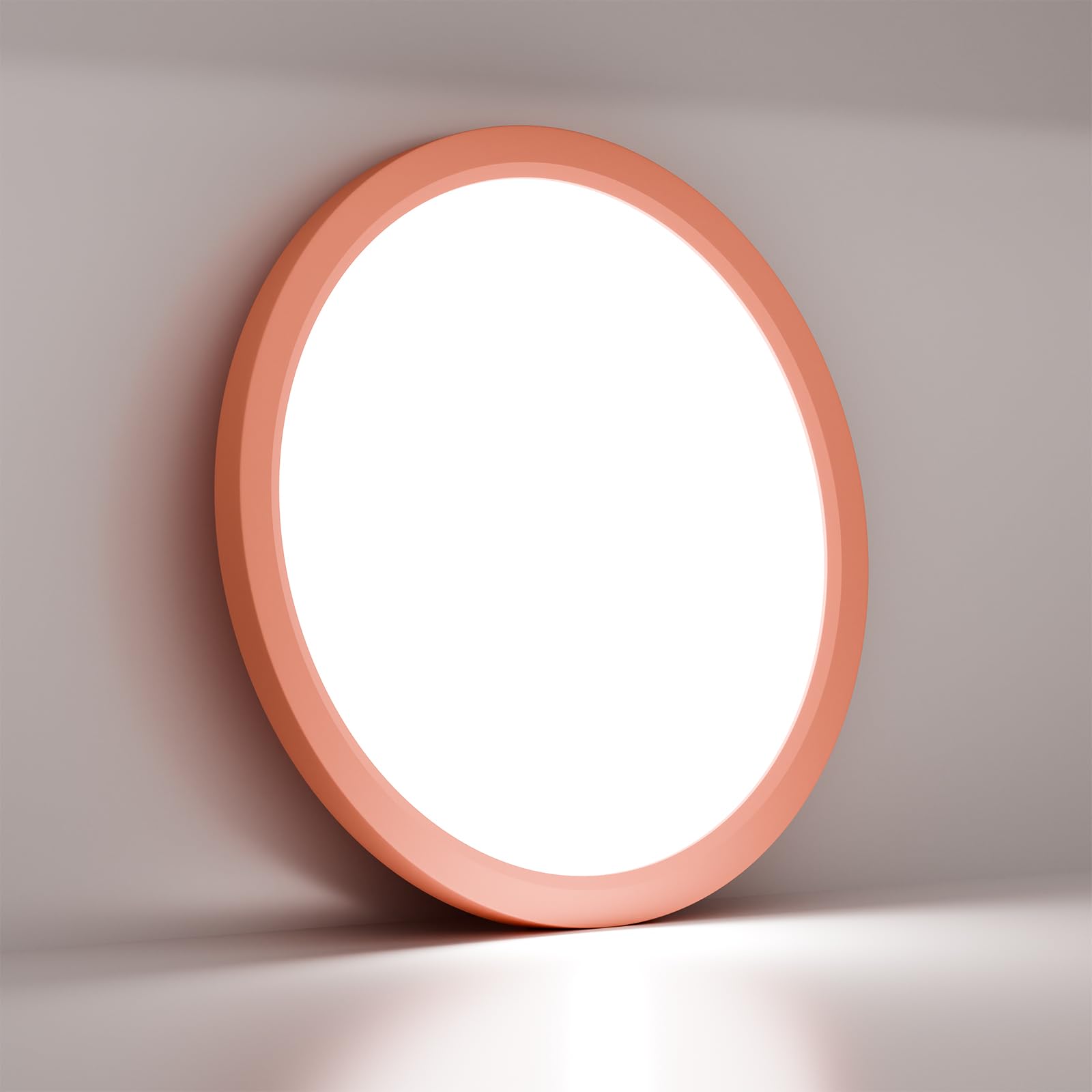 LQWELL® Plafoniera Lampada da soffitto a LED, Lampada da bagno impermeabile IP44 Rotonda Piatta 18W 6000K 1600LM Sottile per Soggiorno Bagno Camera da letto Cucina Seminterrato Ufficio, 220 * 24mm