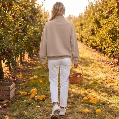 Oversized Hoodies for Women Lightweight Fleece Warm Pullover Tops - image 8