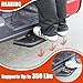COMNOVA Truck Hitch Step for 2 Inch Receiver, Heavy-Duty Carbon Steel Tow Hitch Step with Anti-Rust Coating, Easy Install 6