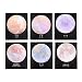 GTHER Planet Sticky Notes, Cute Fun Moon Sticky Note Rainbow Self Stick Self-Adhesive Notes Notepads Posted Writing Pads Stickers Paper (6 Pads, Planet)