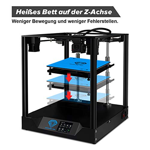 Twotrees SP-3 3D-Drucker mit Doppelantrieb-Extruder, Face Shield Core XY-Struktur mit industrieller Linearführung DIY 3D-Drucker 220 * 220 * 235 mm - Image 7