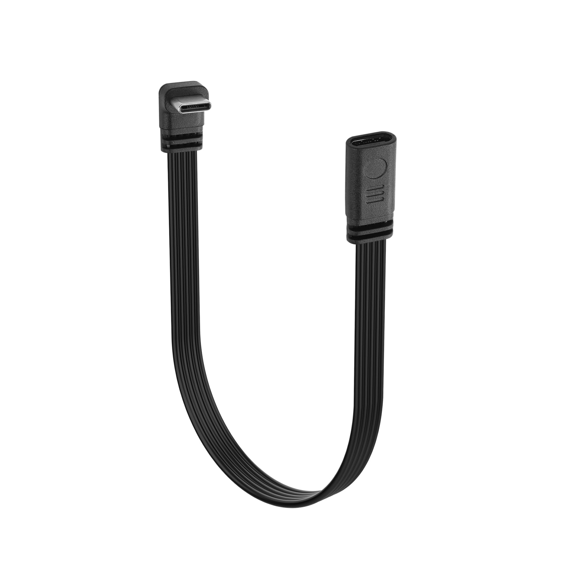 Cavo Prolunga USB C Angolato 90° 0.3m – 240W PD 3.1, USB 3.2 20Gbps, 4K – Per PSVR2, MacBook, IPhone 15