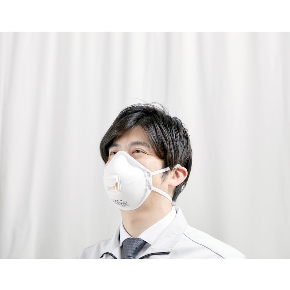 Amazon.co.jp: [トラスコ中山] 使い捨て式防じんマスク DS1 排気弁
