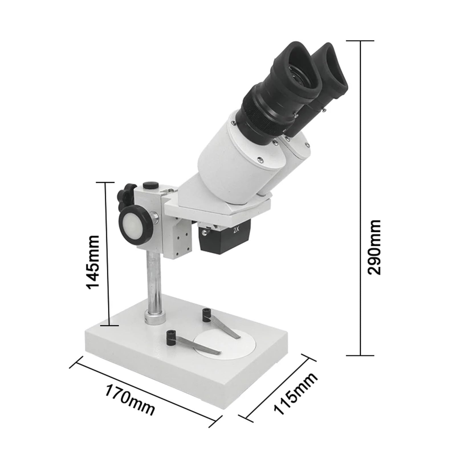 Microscopio Estéreo Binocular 10X 20X 30X 40X, Microscopios Industriales, De Soldadura For Herramienta Reparación Teléfonos Inteligentes NíTido Y Preciso