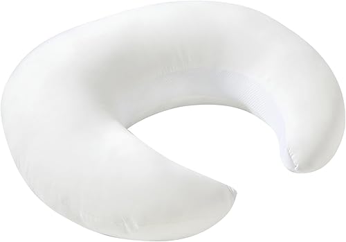 Almohada y posicionador de lactancia, versión grande mejorada para lactancia materna y alimentación con biberón, apuntalar al bebé, tiempo boca