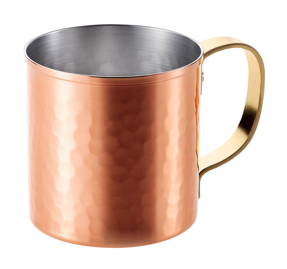 Asahi Pure Copper Mug 12.2oz Thermal Conductivity Cold Retention Japan Made