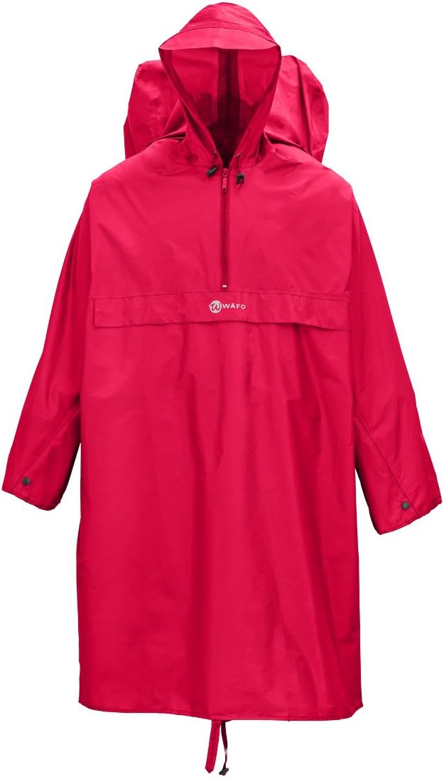 Wafo Men's Back Packing Rain Poncho