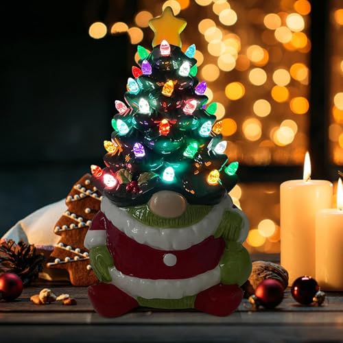 Statue de figurines en résine légère pour décoration de Noël