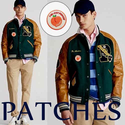 Obokata Embroidered Iron On Patches, Just Peachy Morale Applique Patch, Funny Slogan Joke Badge Sew On Emblem Diy Accessories For Vest Jackets, Clothing, Hats, Backbags & Jeans. #TOP6