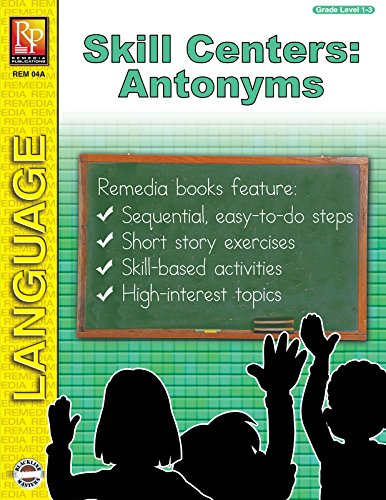 Antonyms: Literacy Skill Centers: Time-Saving, Ready-Made Activities for Busy Teachers! (English Edition)
