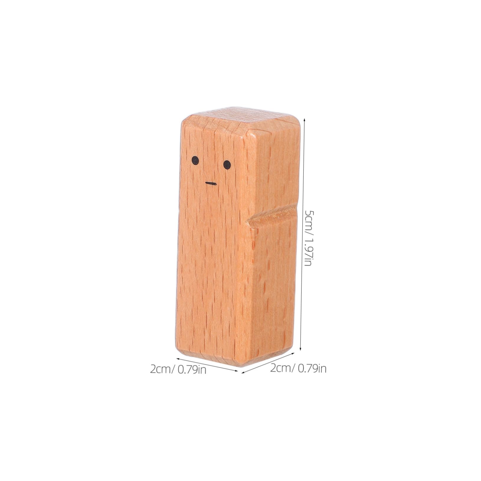 PLAFOPE 10 Piezas Figuras de Madera de Haya sin para Pintar Muñecos de Madera Naturales para Manualidades DIY Juguetes Educativos Montessori