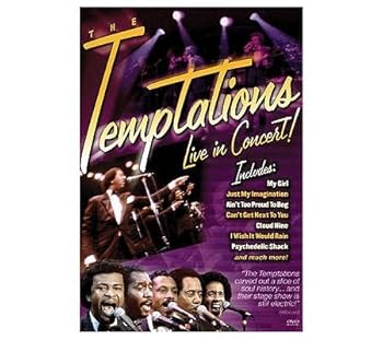 Toy The Temptations: Live in Concert DVD Book
