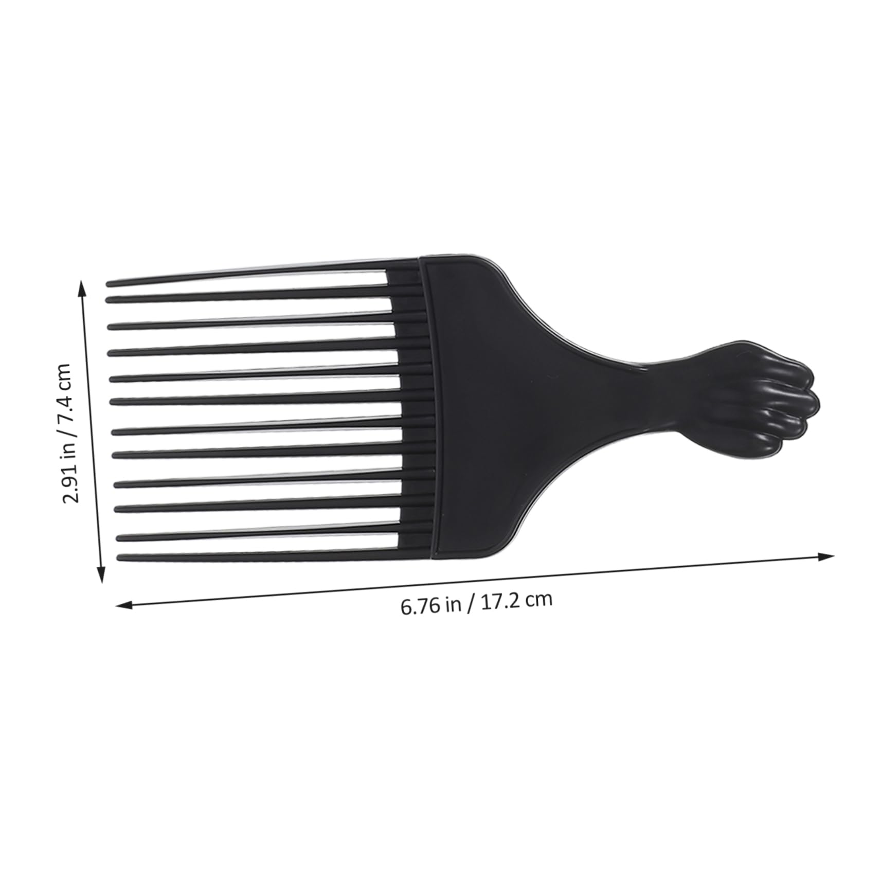 Healeved 20stücke Teiliges Haarschneidekamm Kunststoff Multifunktionale Afro-kämme Für Haarstyling Für Herren Inklusive Breiter Und Schmaler Zinken Für Frisuren Und Kopfhautmassage