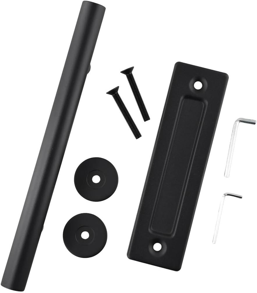 Door Handle Sliding Flush Pull Wood Door Gate Hardware Stainless Steel Kitchen Doors Furniture Hardware Handle