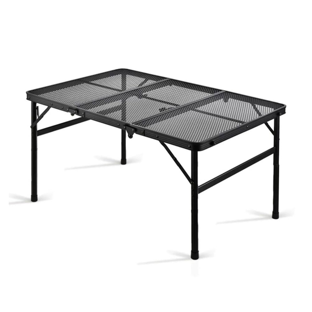 Table pliante réglable de camping pliable pour activité de plein air