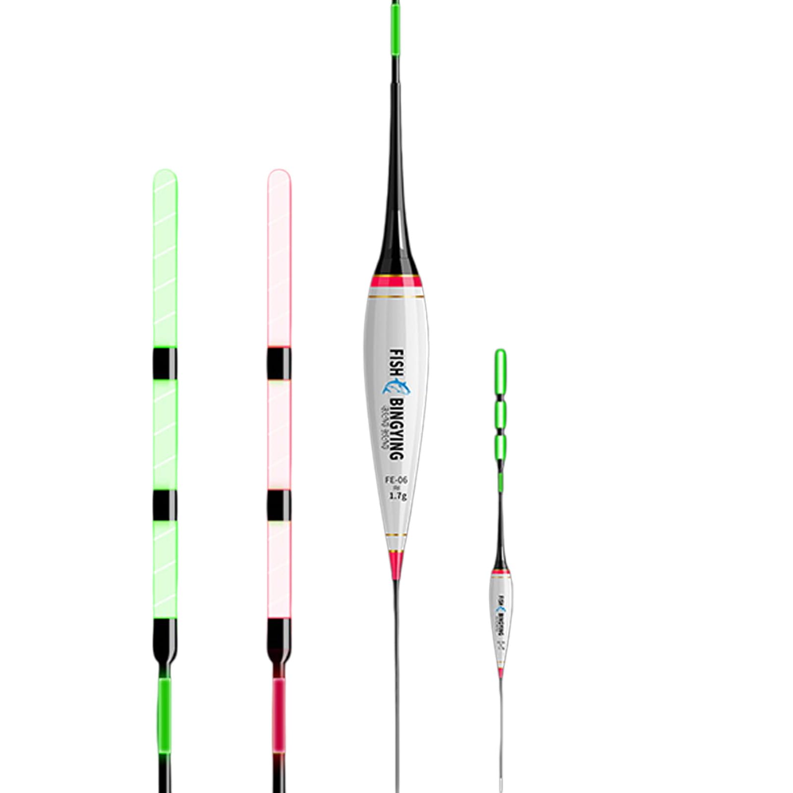 ljhnba Fishing Electronic Float with Bright LED Light Color Changing Bites Float Fishing Gear for Stable Gear
