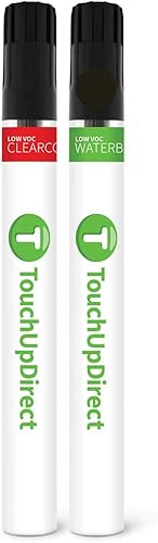 Vista 170 de TouchUpDirect PRC Firecracker - Pintura de retoque compatible con Jeep Exact Match - Kit de pinceles Rojo Petardo