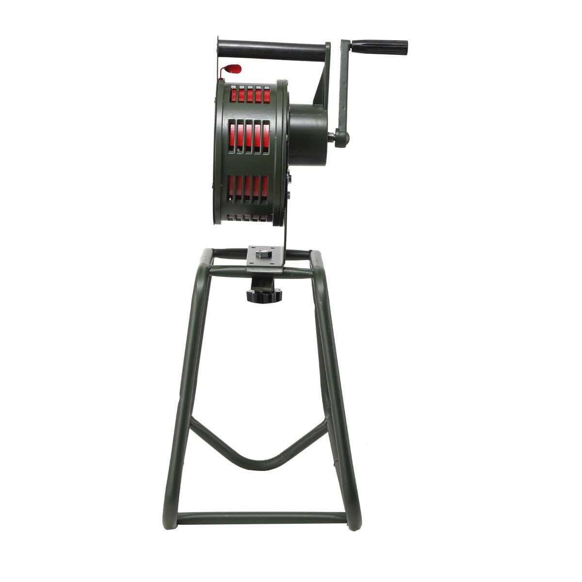 125 ± 2db Standsirene Aluminiumgehäuse Handsirene Alarmsirene Handhebelbetätigung Luftangriffssirene, Selbstschutz-Notsirene, Sirenenhorn für Industrie, Bauwesen, Fabriken mit Halterung