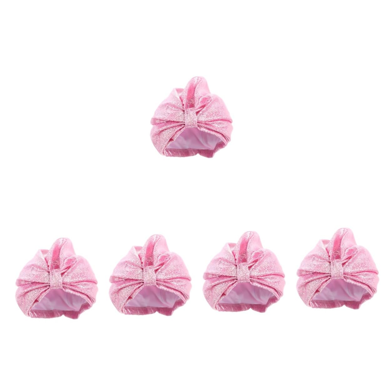 Toddmomy 5pièces Bonnet De Natation Élastique pour Femmes Élégant Et Adapté Aux Cheveux Longs pour Baignade Et