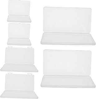 6pcs Mini Paint Storage Box with Lids for Craft Acrylics Travel