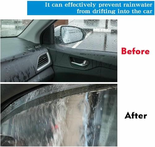 Déflecteurs de vent pour vitres latérales BMW X3 F25 11-17 - 5