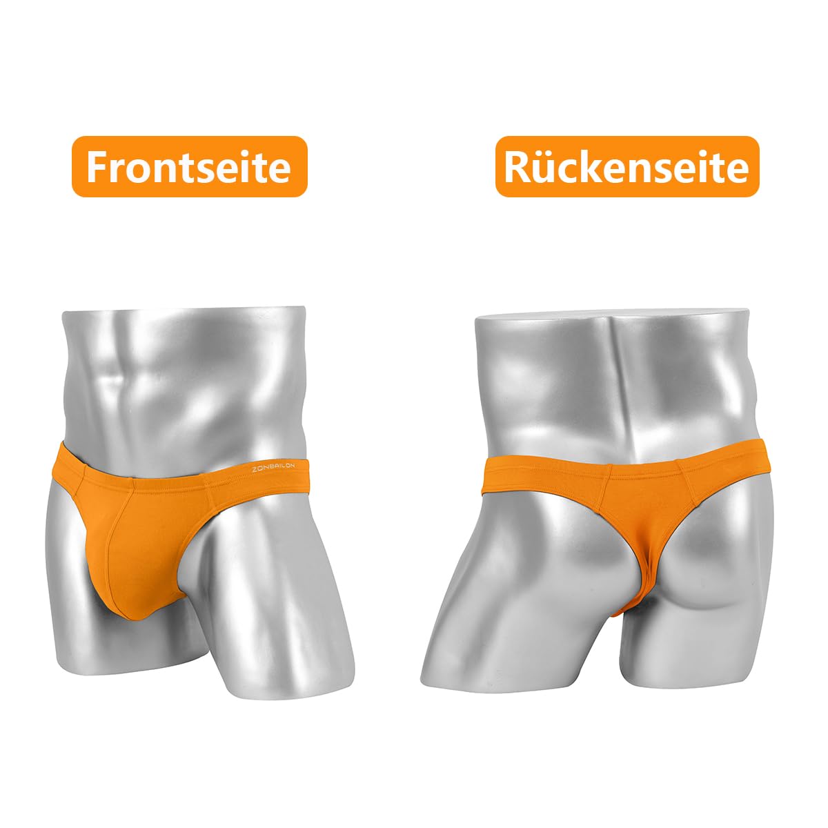 Calzoncillos para hombre, sexy, cómodos, suaves, elásticos y transpirables, con ajuste contorneado y material respetuoso con la piel