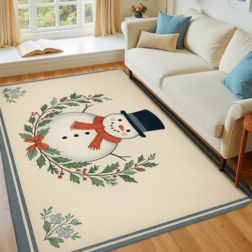 Tapis rectangulaire en mousse pour salon et chambre - Poils courts 1,2x1,8m