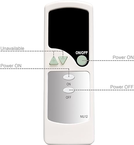 Miniatura 3 de Mando a distancia de repuesto para Luminara LED Vela sin llama DA LM1300 DA LM604
