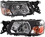 Garage-Pro Headlight Assembly Compatible with 2005 Subaru Forester, Set of 2, Driver and Passenger Side