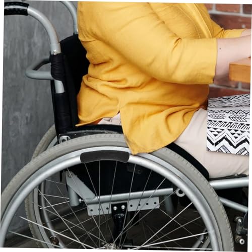 FUNOMOCYA 2個折りたたみ車椅子用 非滑り止めハンドグリップカバー 高耐久素材使用 軽量で快適 老年向け 車椅子手すりパッド