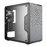 Cooler Master MasterBox Q300L Micro-ATX PC Case – Compact mATX Computer Case with Magnetic Dust Filters, Modular Adjustable I/O Panel, Perforated Airflow Design, 1 x 120mm Pre-Installed Fan, Black
