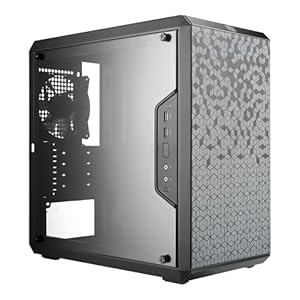Cooler Master MasterBox Q300L Micro-ATX PC Case – Compact mATX Computer C...