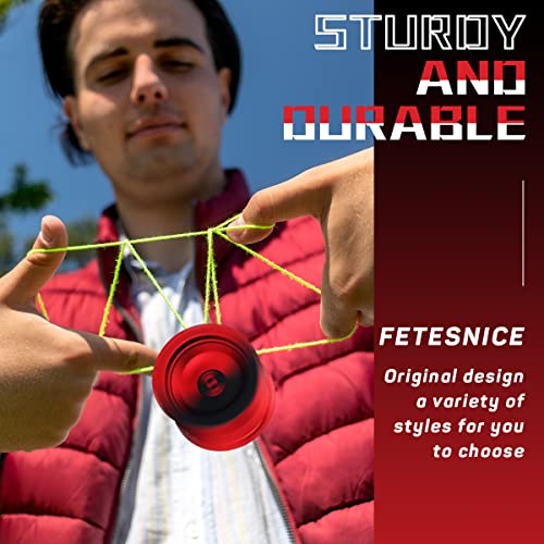 Fetesnice Responsive Yoyo For Beginners , Unresponsive Yoyos For Professionals, Advanced Players, Metal Yo-Yos For Kids And Adults With Yo Yo Accessories #TOP3