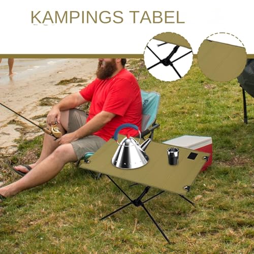 Table de camping pliable accessoire cuisine extérieur pour barbecue - 4