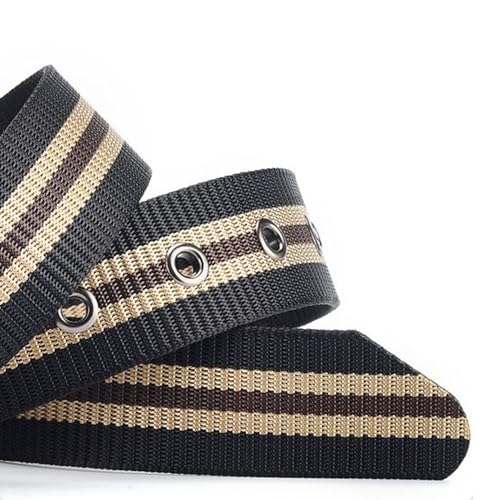 Men's All Seasons Adjustable Belts Autumn Belt 2025 Casual Braided Metal Buckle Buckle Spring Winter2