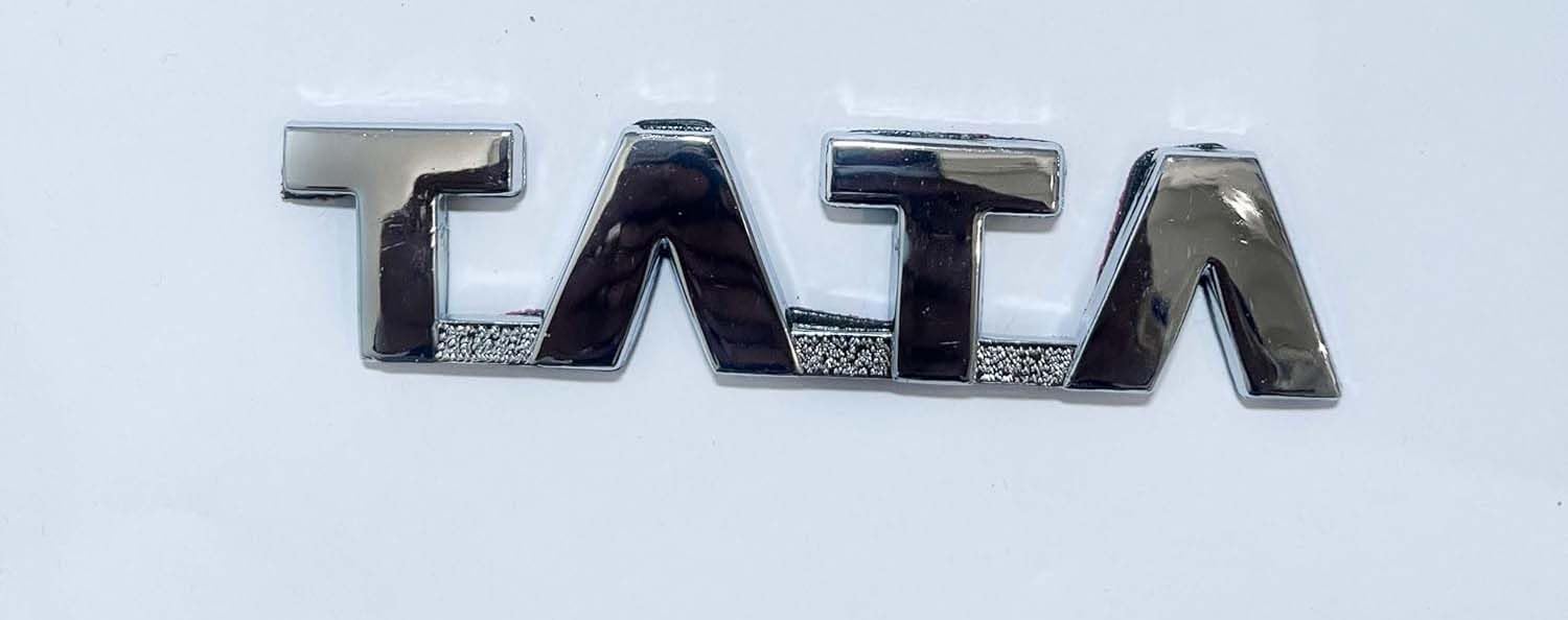 BuBu Car Chrome Monogram Emblem kit Compatible for ta-ta