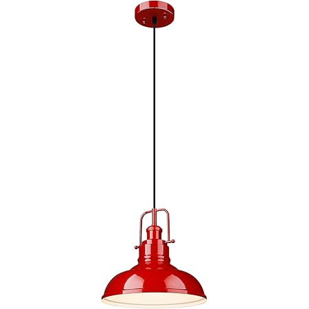Red kitchen light fixtures