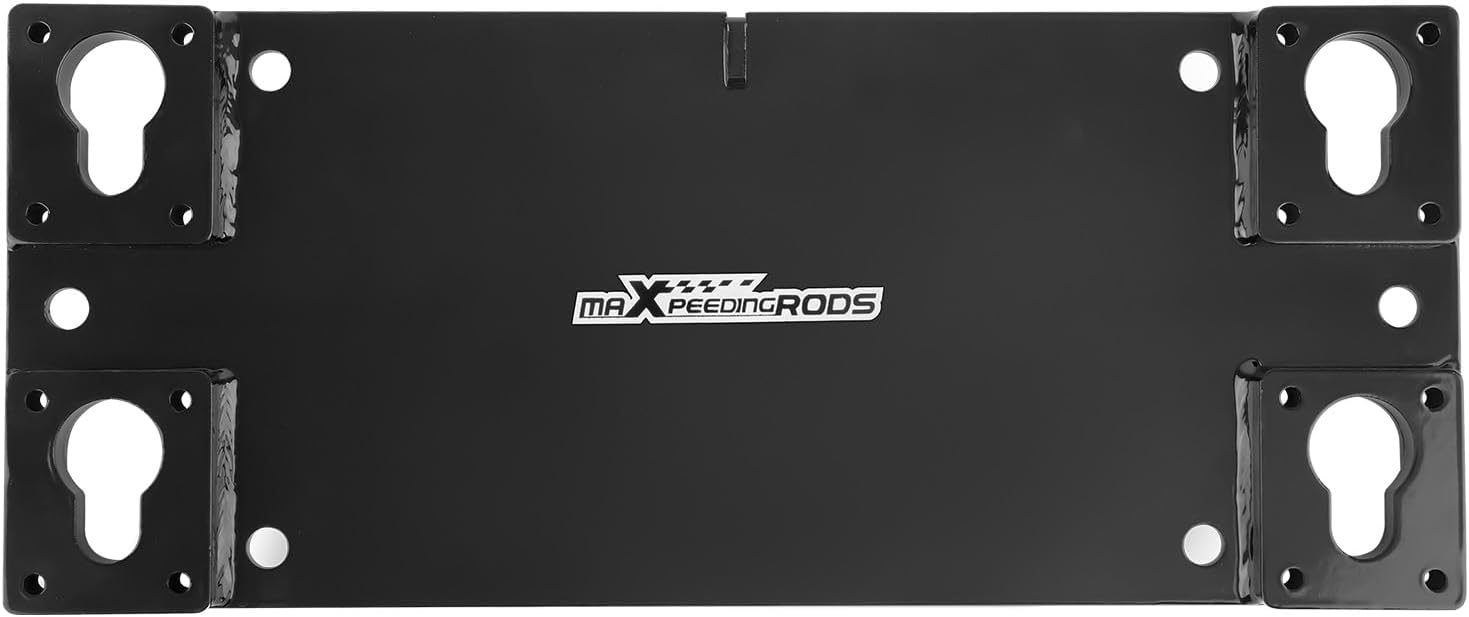 maXpeedingrods Steel Winch Mounting Bracket for Dedicated Trailer Winch Mount Platform