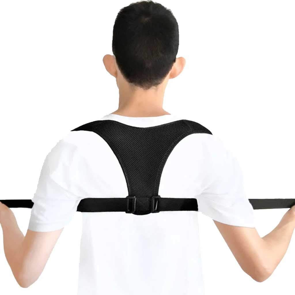Correttore posturale per Cintura Dorsale Prevenire slouching Alleviare Il Dolore Cinghie per Postura Supporto per clavicola Tutore per Donna Uomo