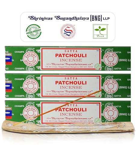 Raajsee Satya Patchouli Incense Sticks cover