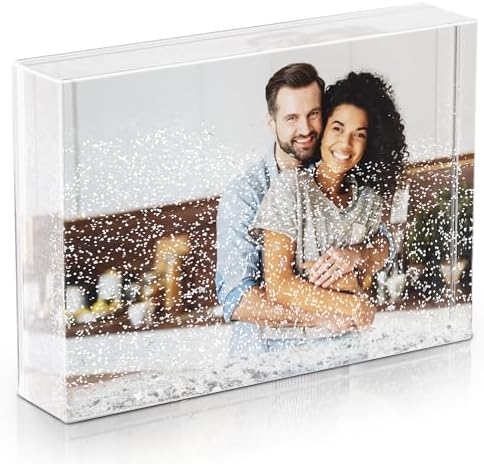 Amazon.com - RDH Glitter Liquid Picture Frames Acrylic Friends Family ...