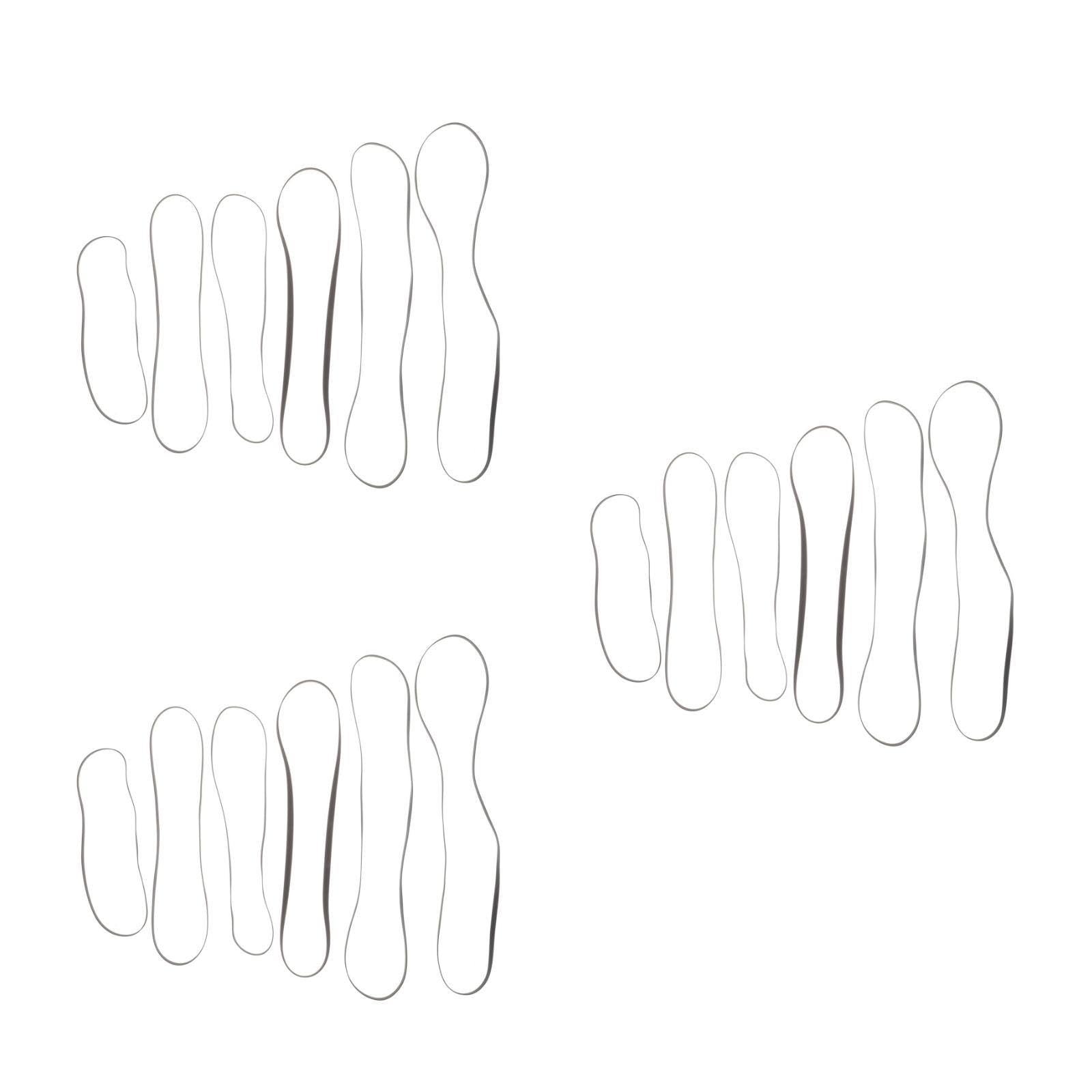 Uonlytech Lot De 3 Courroies De Rechange Pour Platine Vinyle Faible Allongement Haute Résistance Résistantes À Lusure Pour Tourne-disque Vinyle Phonographe 6 Pièces X 3