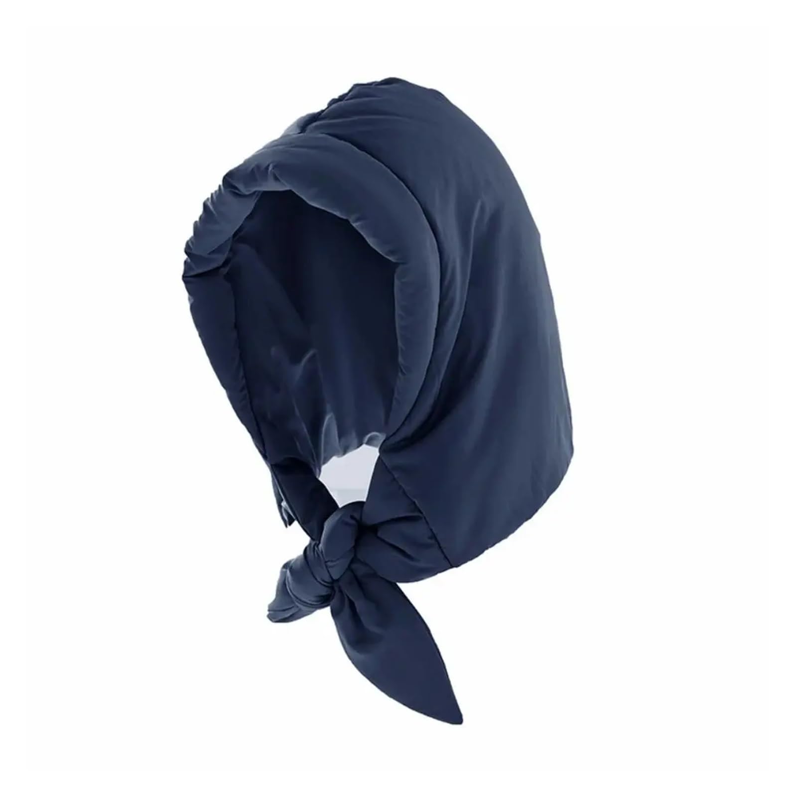Plumón Sombreros Pañuelo de invierno for la cabeza, chal cálido, capucha, bufanda de algodón, Puff triangular, bufanda for mujer, sombrero grueso a prueba de viento, capucha for cuello al aire libre (